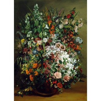 Букет цветя във ваза (1862)  РЕПРОДУКЦИИ НА КАРТИНИ